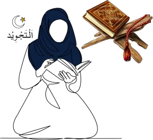 Reading Quran with tajweed